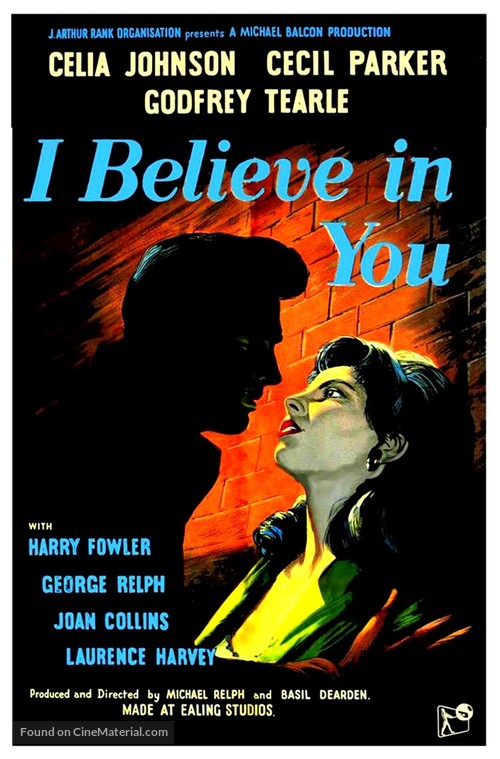 I Believe in You - British Movie Poster