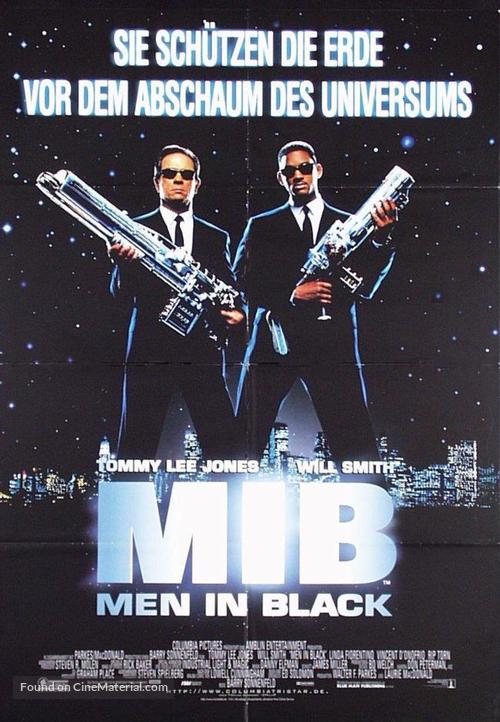 Men in Black - German Movie Poster