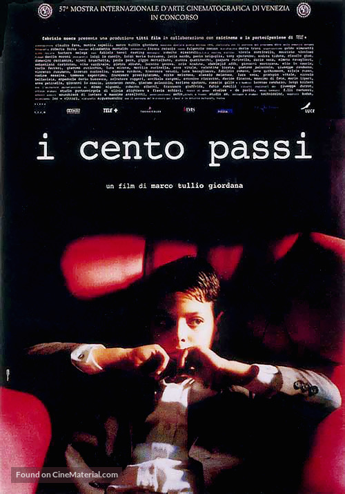 I cento passi - Italian Movie Poster
