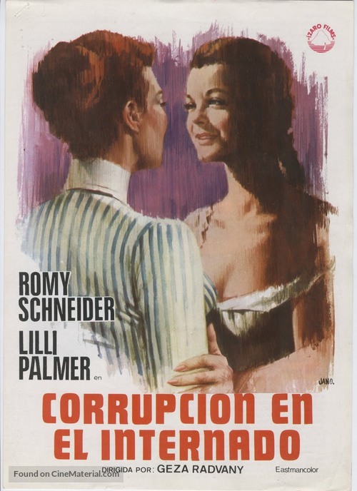 M&auml;dchen in Uniform - Spanish Movie Poster