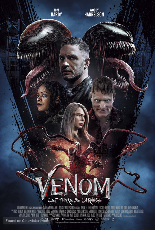 Venom: Let There Be Carnage - Danish Movie Poster