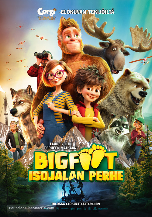 Bigfoot Family - Finnish Movie Poster