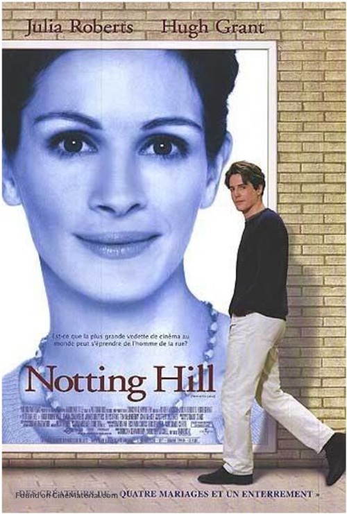 Notting Hill - French Movie Poster