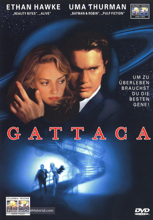 Gattaca - German DVD movie cover