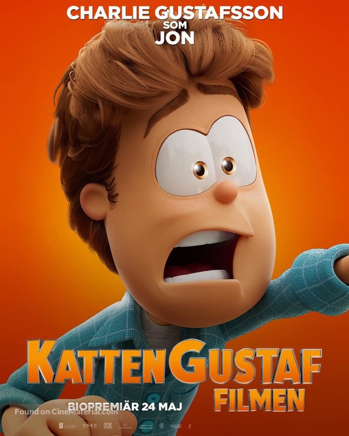 The Garfield Movie - Swedish Movie Poster