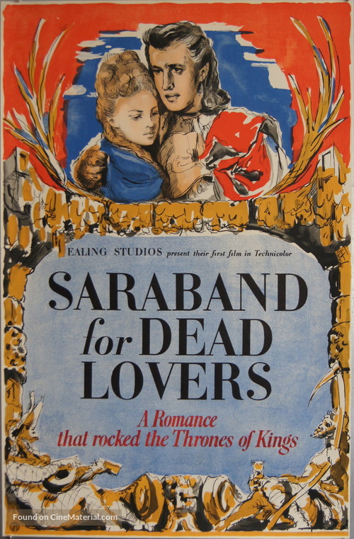 Saraband for Dead Lovers - British Movie Poster