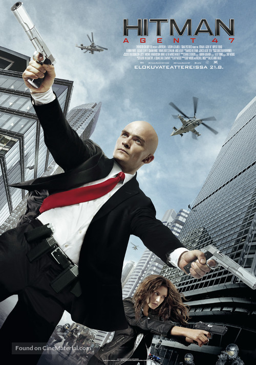 Hitman: Agent 47 - Finnish Movie Poster