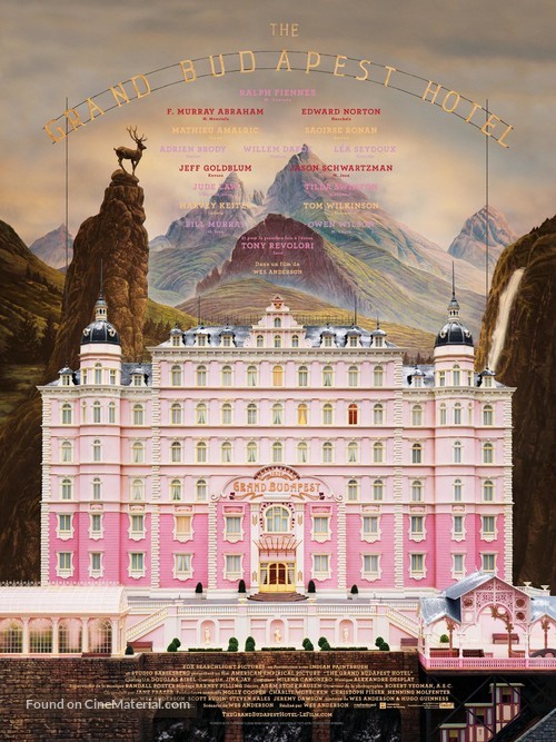 The Grand Budapest Hotel - French Movie Poster