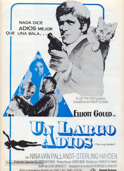 The Long Goodbye - Spanish Movie Poster