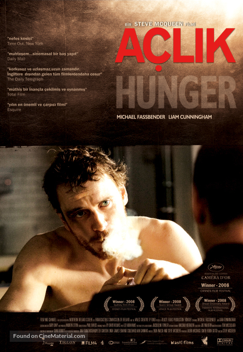 Hunger - Turkish Movie Poster