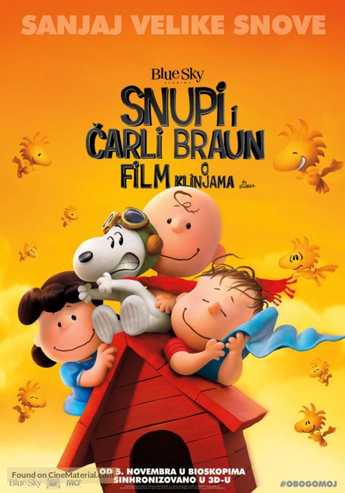 The Peanuts Movie - Serbian Movie Poster