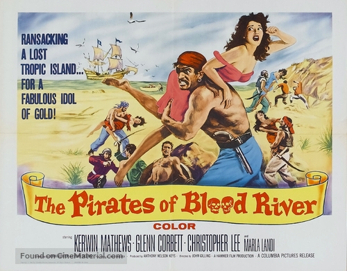 Pirates of Blood River - Movie Poster