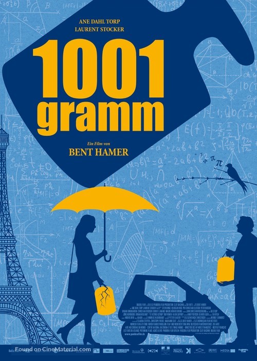 1001 Gram - German Movie Poster