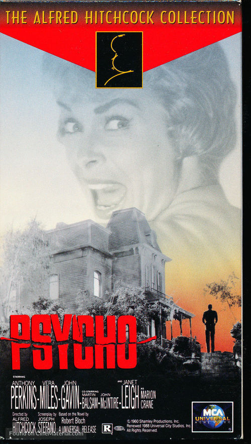 Psycho - VHS movie cover