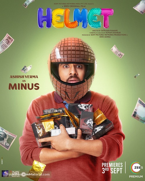 Helmet - Indian Movie Poster