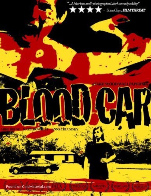 Blood Car - DVD movie cover