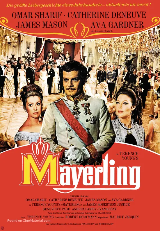 Mayerling - German Movie Poster