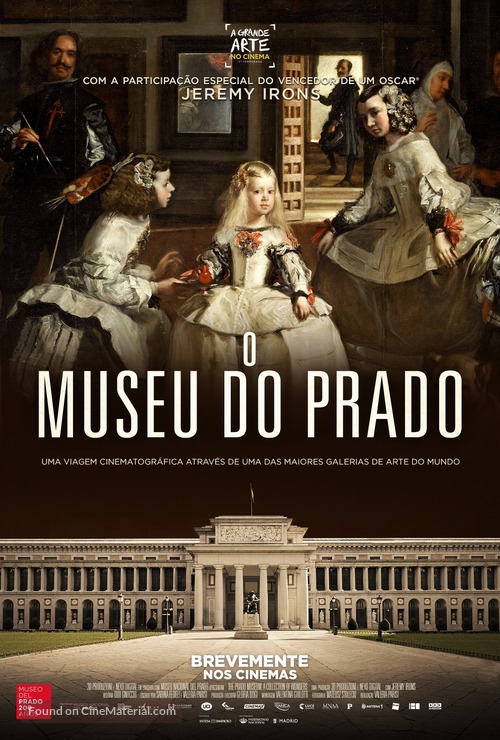 The Prado Museum. A Collection of Wonders - Portuguese Movie Poster