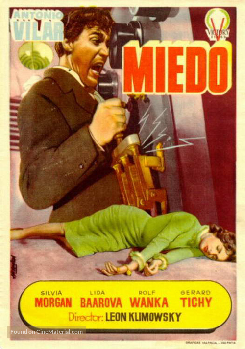 Miedo - Spanish Movie Poster