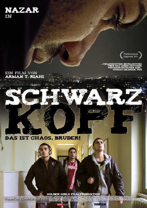 Schwarzkopf - Austrian Movie Poster