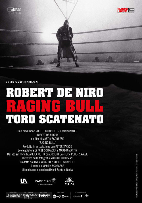 Raging Bull - Italian Movie Poster
