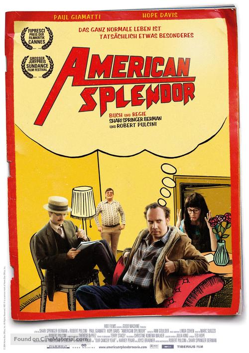American Splendor - German Movie Poster