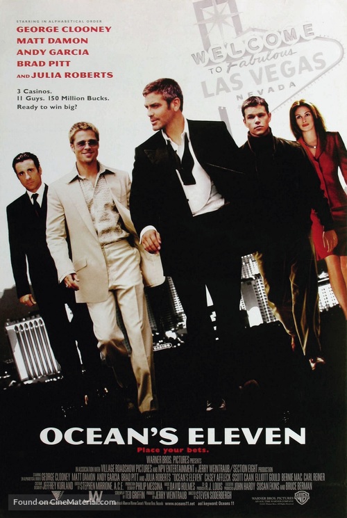 Ocean&#039;s Eleven - Movie Poster