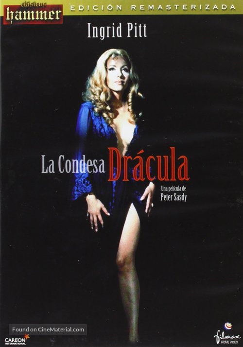 Countess Dracula - Spanish Movie Cover