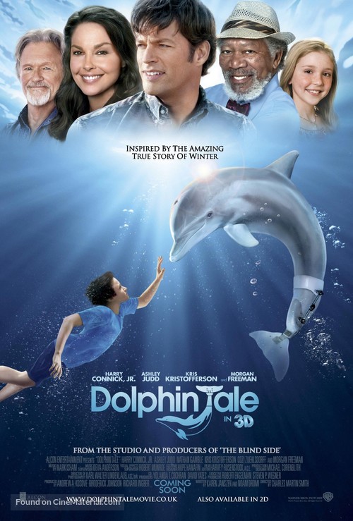 Dolphin Tale - British Movie Poster