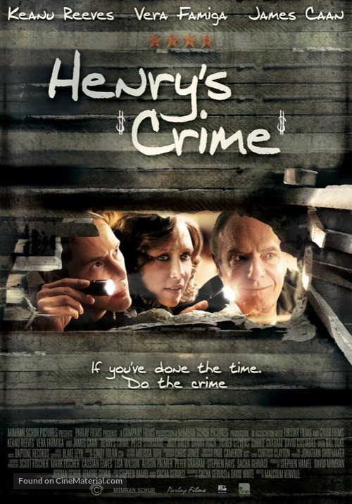 Henry&#039;s Crime - Dutch Movie Poster