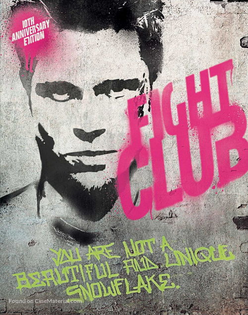 Fight Club - Blu-Ray movie cover