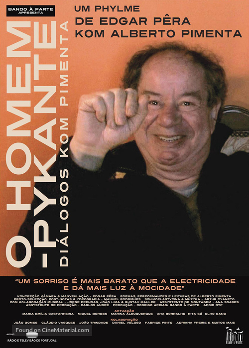 O Homem-Pykante - Di&aacute;logos com Pimenta - Portuguese Movie Poster
