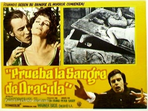Taste the Blood of Dracula - Argentinian Movie Poster