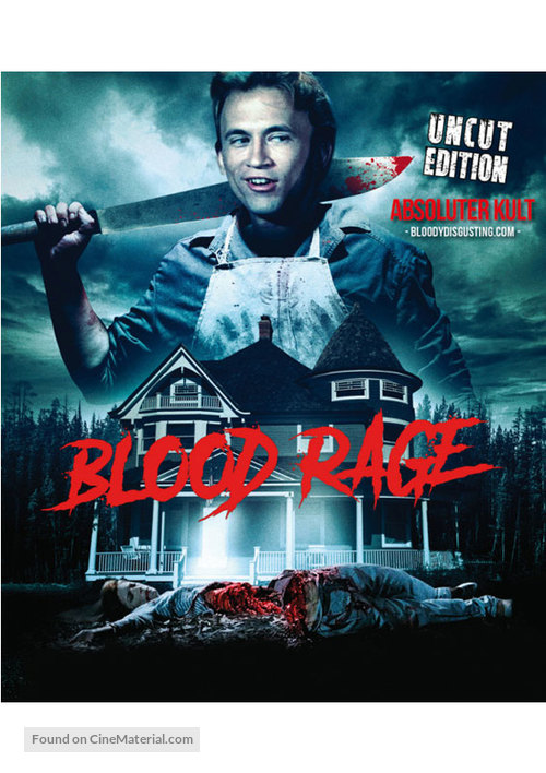 Blood Rage - German Movie Cover