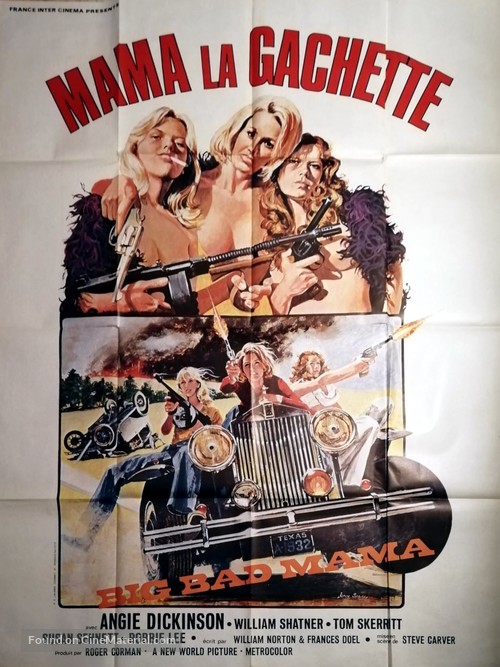 Big Bad Mama - French Movie Poster