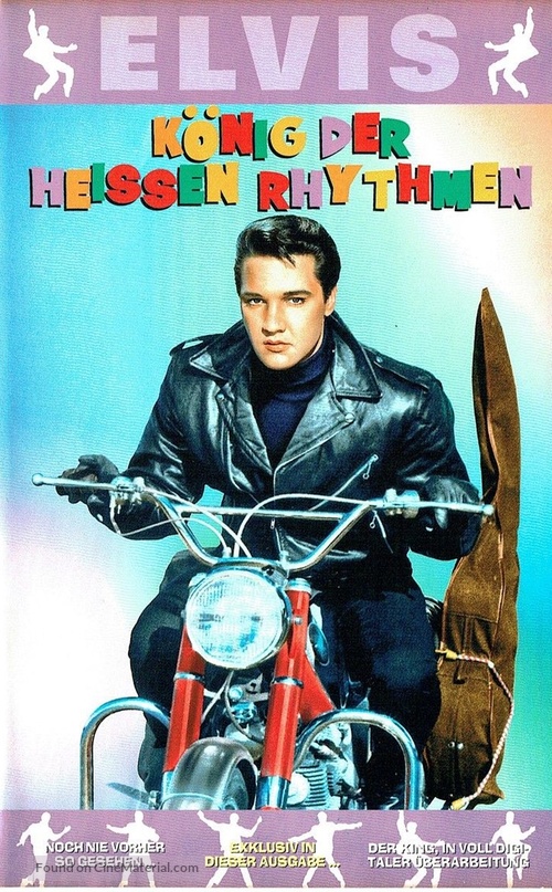 Roustabout - German VHS movie cover