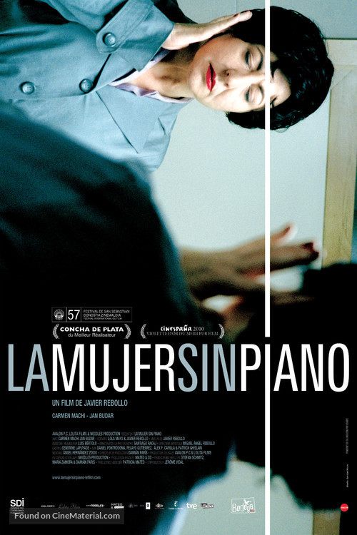 La mujer sin piano - French Movie Poster