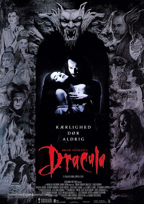 Dracula - Danish Movie Poster