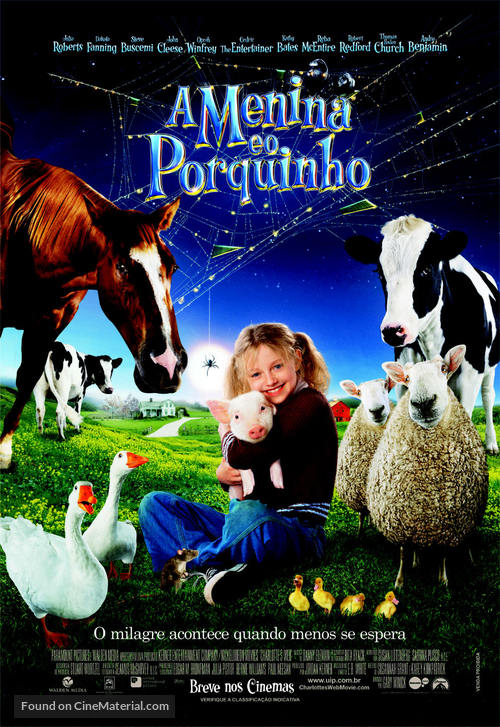 Charlotte&#039;s Web - Brazilian Movie Poster