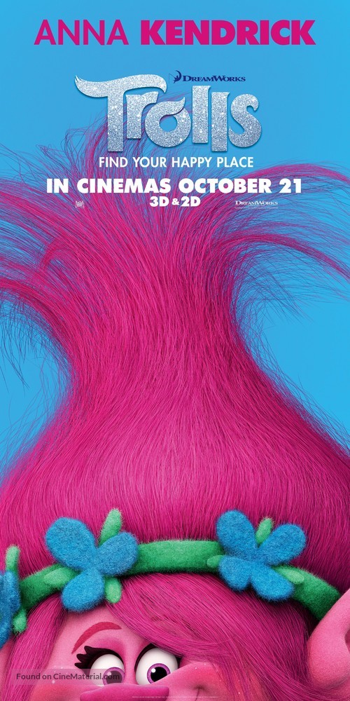 Trolls - British Movie Poster