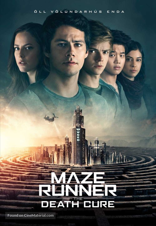Maze Runner: The Death Cure - Icelandic Movie Cover
