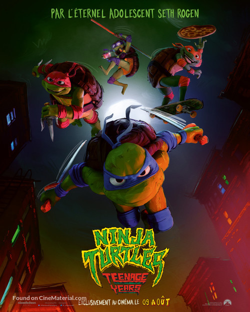 Teenage Mutant Ninja Turtles: Mutant Mayhem - French Movie Poster