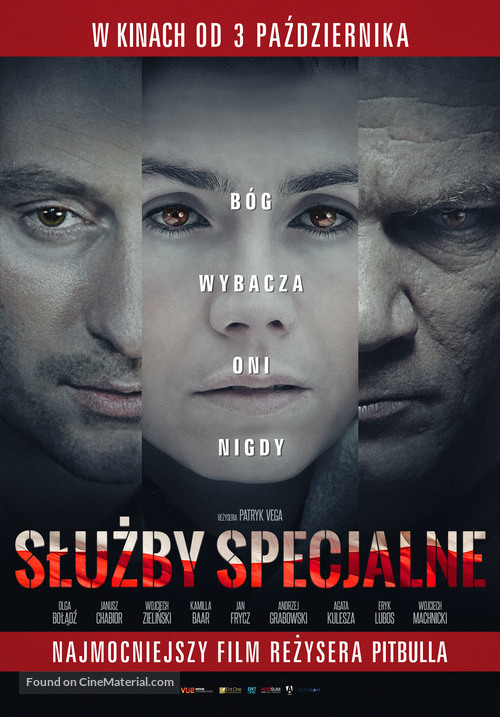 Sluzby specjalne - Polish Movie Poster
