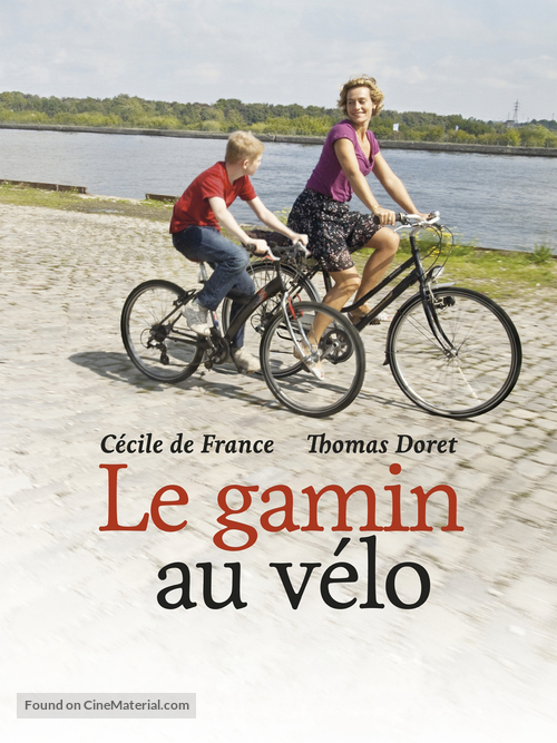 Le gamin au v&eacute;lo - French Movie Poster