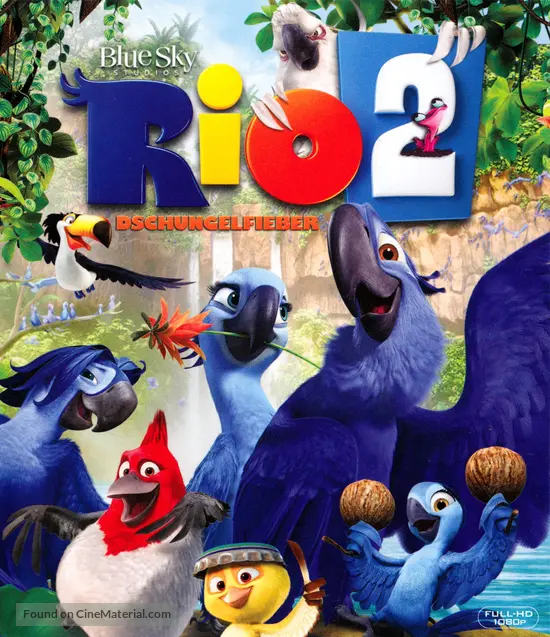 Rio 2 14 German Movie Cover Rio 2 14 German Movie Cover