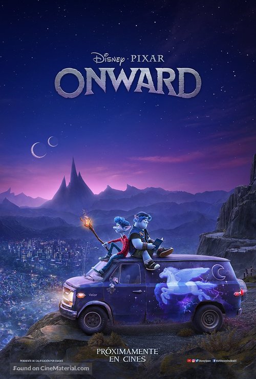 Onward - Spanish Movie Poster