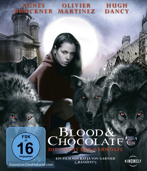 Blood and Chocolate - German Blu-Ray movie cover