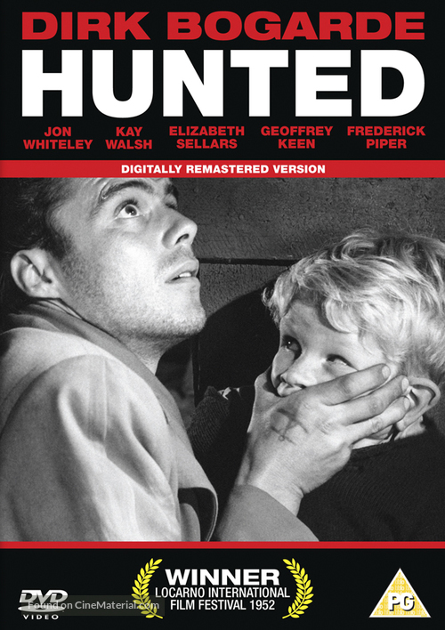 Hunted - British DVD movie cover