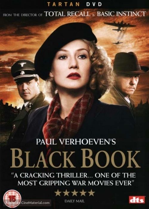 Zwartboek - British DVD movie cover