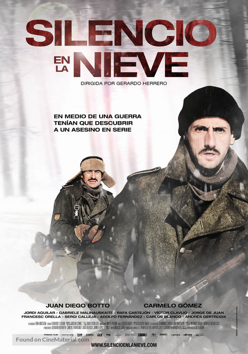 Silencio en la nieve - Spanish Movie Poster